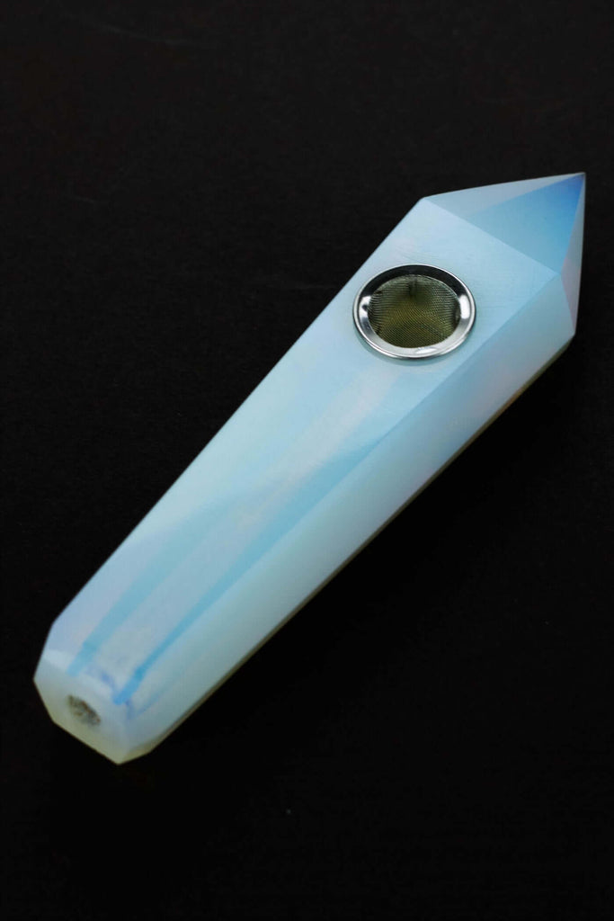 Acid Secs - Natural Plain Opal Smoking Pipe
Acid Secs Productions Inc.
This collection of pipes made from semi-precious stones will transcend you to a new high and put you in touch with your spiritual side. Functional, durable and easy to clean, and a safe high-quality filter. (Quartz pipes should be cleaned using the same procedure as when cleaning glass pipes). Size : 4.25” X 1” 3 x Bowl screens Pipe Cleaner Durable Easy to clean Eligible for $15 Flat Rate Shipping
acrylic, bong, bowl, bubbler, carb, carb