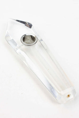 Apri immagine nella presentazione, Acid Secs - Crystal Stone Smoking Pipe with choke hole
Acid Secs Productions Inc.
This crystal stone pipes made from semi-precious stones will transcend you to a new high and put you in touch with your spiritual side. Functional, durable and easy to clean, each pipe is fitted with a carb hole and a safe high-quality filter. (Quartz pipes should be cleaned using the same procedure as when cleaning glass pipes). Size : 4.25” X 1” 3 x Bowl screens Pipe Cleaner Durable Easy to clean Choke hole Eligible for $15
