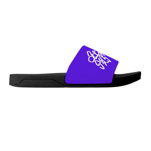 Acid Secs Slide Sandals - Deep Purple