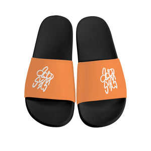 Acid Secs Slide Sandals - Light Orange