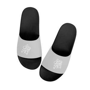 Acid Secs Slide Sandals - Light Grey