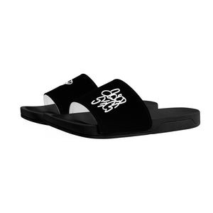 Acid Secs Slide Sandals - Black