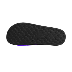 Acid Secs Slide Sandals - Deep Purple