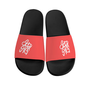 Acid Secs Slide Sandals - Peach