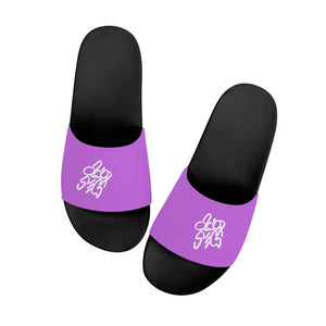 Acid Secs Slide Sandals - Light Purple
