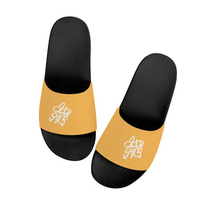 Acid Secs Slide Sandals - Tangerine