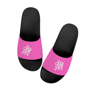 Acid Secs Slide Sandals - Pink