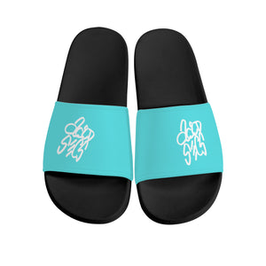 Acid Secs Slide Sandals - Sea Foam