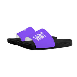 Acid Secs Slide Sandals - Purple