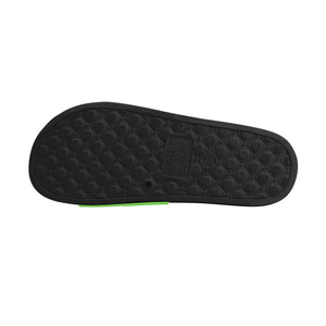 Acid Secs Slide Sandals - Lime Green