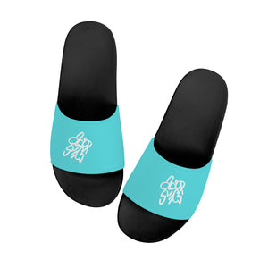 Acid Secs Slide Sandals - Sea Foam