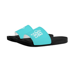 Acid Secs Slide Sandals - Sea Foam