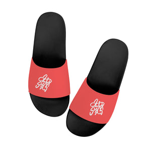 Acid Secs Slide Sandals - Peach