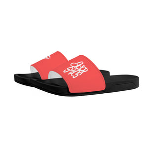 Acid Secs Slide Sandals - Peach