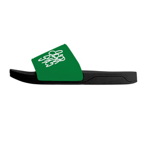 Apri immagine nella presentazione, Acid Secs Slide Sandals - Forest Green
