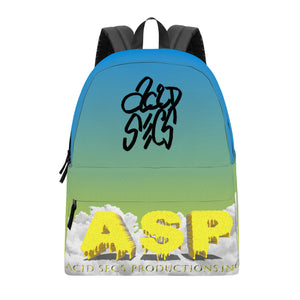 Apri immagine nella presentazione, Acid Secs &#39;We Support Ukraine&#39; Backpack
