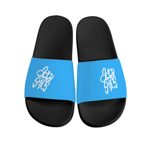 Acid Secs Slide Sandals - Light Blue