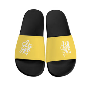 Acid Secs Slide Sandals - Yellow