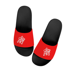 Acid Secs Slide Sandals - Blood Orange